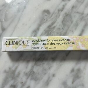 NEW Clinique Quickliner for Eyes Intense 09 Intense Ebony Eyeliner Eye Liner NIB